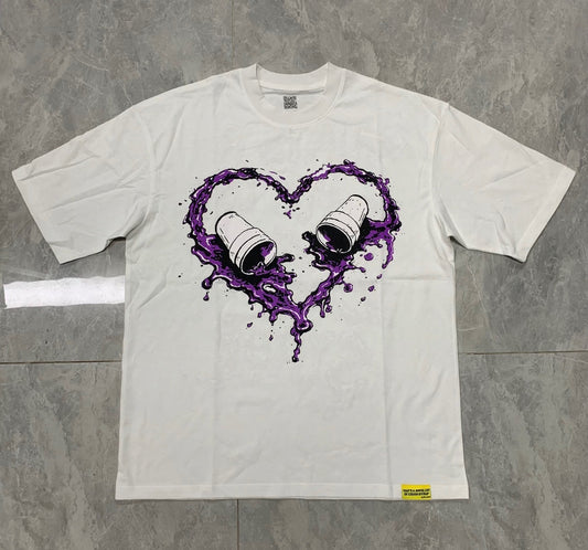 1:1 DOUBLE CUP LOVE T-SHIRT BY COUGH SYRUP